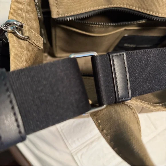 Marc Jacobs The Small Canvas Tote Bag in Slate Green - Picture 9 of 16